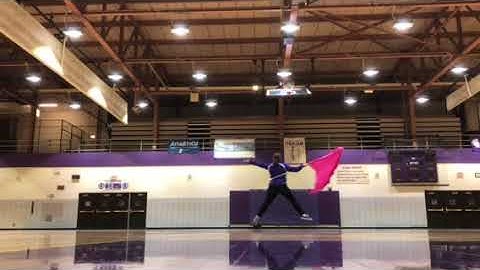 Back View - Downers Grove North Color Guard 2018-2019 Audition Routine - “I Lived”