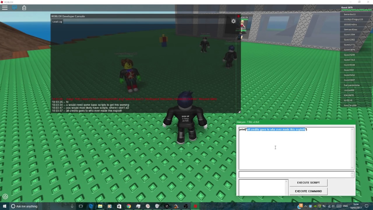 Roblox Exploit Script Injector Breaking Point Game On Roblox Chat Commands - scripts for dll injector roblox assassin