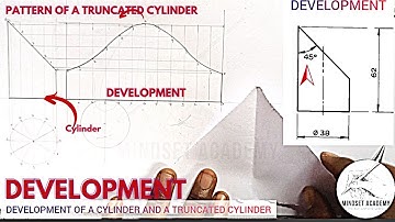 DEVELOPMENT, PATTERN of TRUNCATED CYLINDER