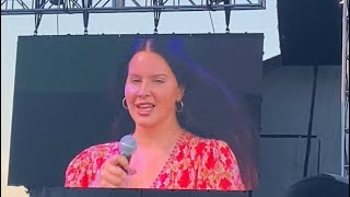 Lana Del Rey ft. Bleachers - Margaret (Live at High Water Festival 2023)