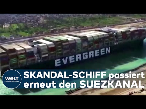 Video: Was passiert im Suezkanal?