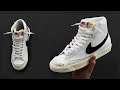 HOW TO LACE NIKE BLAZER MID LOOSELY (THE BEST WAY)