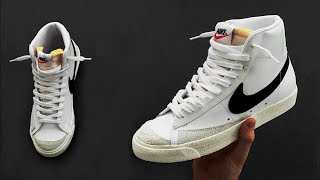 HOW TO LACE NIKE BLAZER MID LOOSELY (THE BEST WAY)