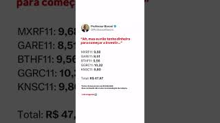 Você tem pouco dinheiro para investir? Isso não é um problema!