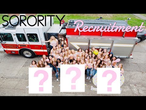 Sorority Rush & Recruitment Vlog 2018 + Outfits | Oregon State University