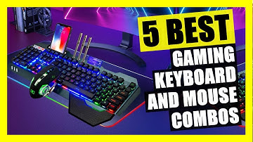 TOP 5: Best Gaming Keyboard and Mouse Combo in 2023 | Wireless and Wired