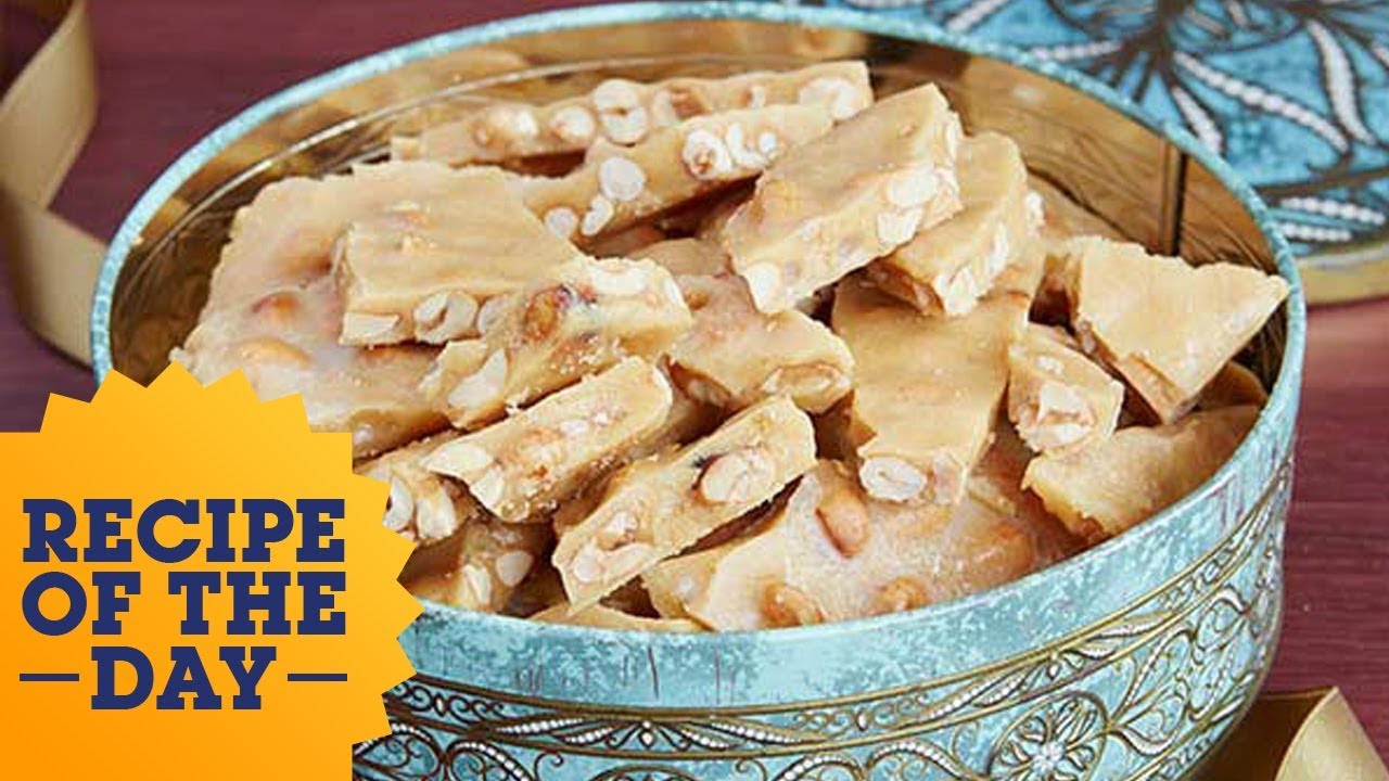 Recipe Of The Day Trisha S Peanut Brittle Trisha S Southern Kitchen Food Network Youtube