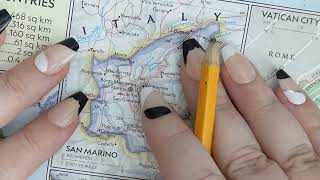 ASMR ~ Acquaviva, San Marino History & Geography ~ Soft Spoken Map Tracing Google Earth screenshot 2