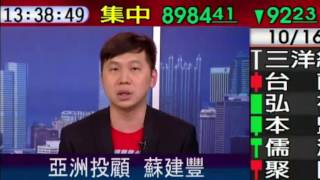 股期龍哥 MOD57台寰宇財經台—台股線上2016/7/29