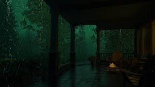 Whispering THUNDERSTORM melts tension and invites you into quiet, HEALING SLEEP