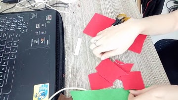 Hướng dẫn chi tiết làm quả dâu tây vải nỉ