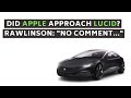 CCIV: Will Lucid produce the Apple Car? Update