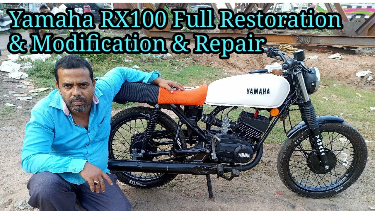 Yamaha RX100 Full Restoration modification | Repair & Restoration ...