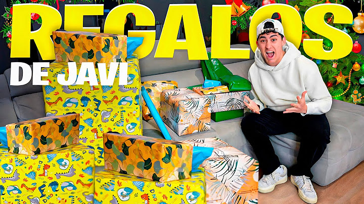 JAVI abre sus REGALOS NAVIDEÑOS *ERIC se ha VUELTO LOCO*