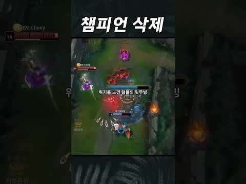 " 더샤이도 예상을 못한 쵸비의 킬각 "