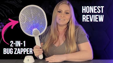 Buzbug 2-in-1 Wireless Bug Zapper That Kills Bugs Anywhere