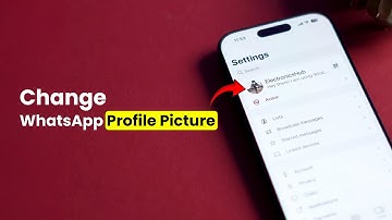 Hoe verander ik mijn WhatsApp-profielfoto op de iPhone?