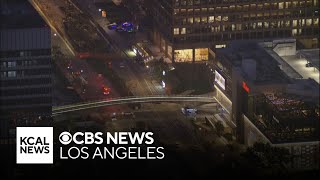 Beverly Hills police chase armed robbery suspects to Century City Mall