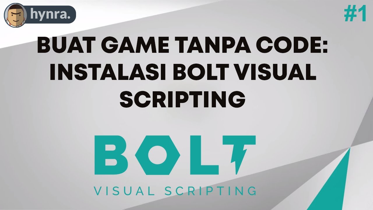 1. Instalasi Bolt Visual Scripting - Membuat Game di Unity Tanpa Code ...