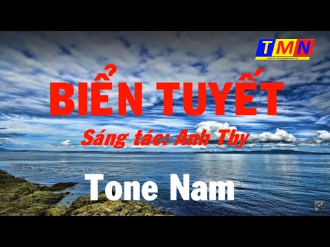 [KARAOKE] Biển tuyết - Rumba (Anh Thy) - Tone Nam (E) - #coverbytmn