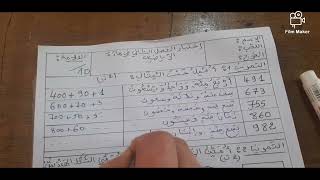 اختبار متوقع بقوة للفصل الثاني في مادة الرياضيات #للسنة الثانية ابتدائي #الثانية