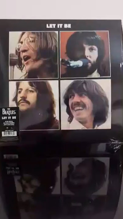The Beatles Let it be Album Standard black vinyl #beatles #thebeatlesgetback #vinyl #music