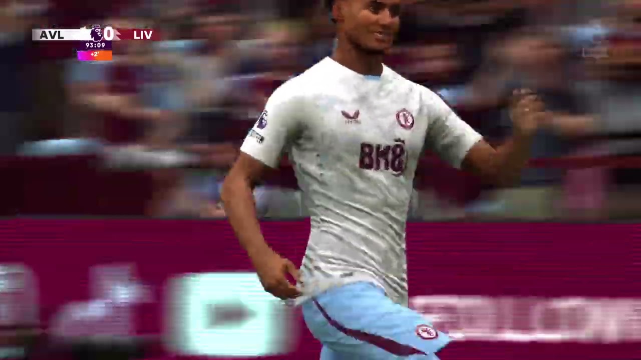 EA SPORTS FC 24  Ollie Watkins goal - 1 nil to Villa