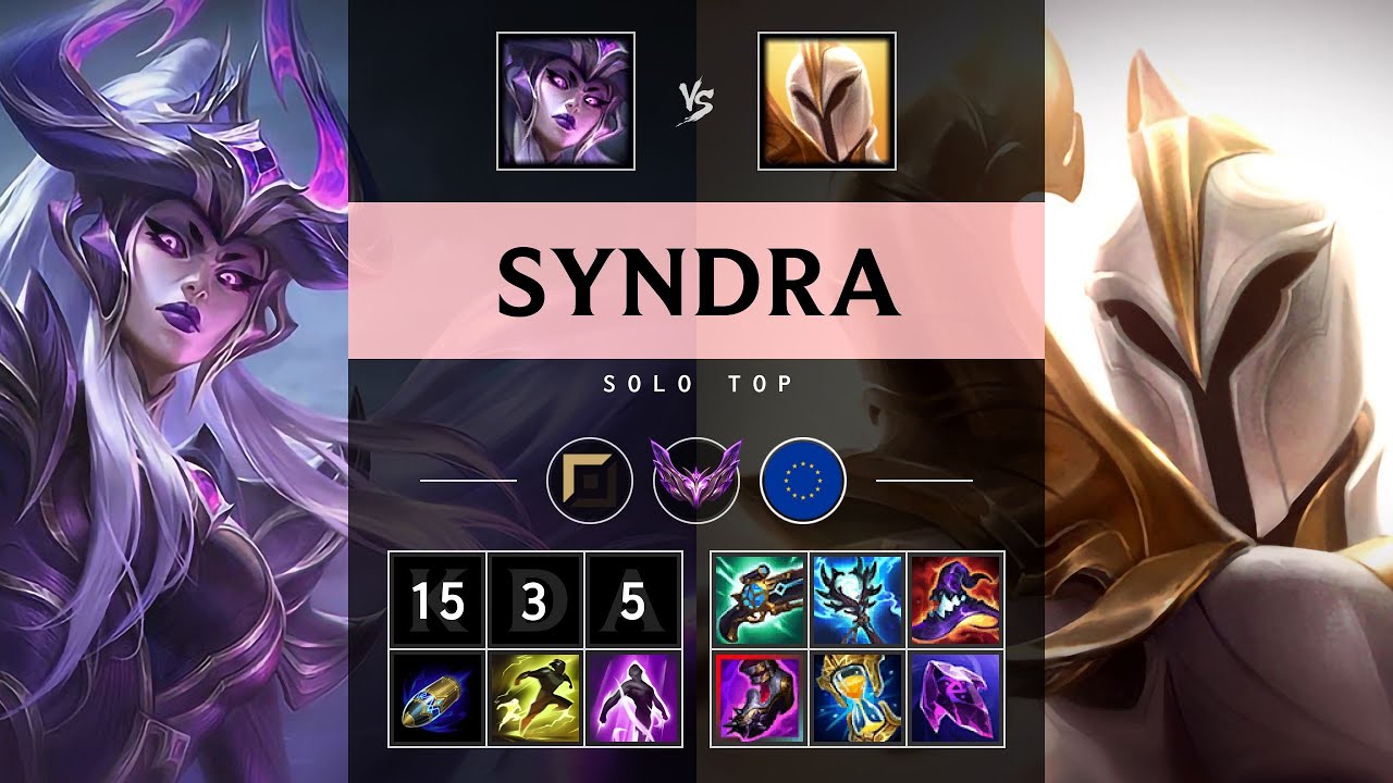 Syndra Top vs Kayle - EUW Master Patch 25.21