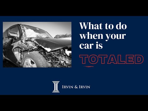 What To Do If Your Car is Totaled