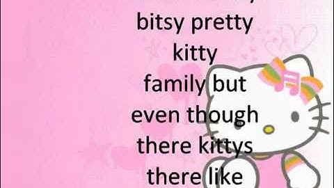 hello kitty theme song with lyrics