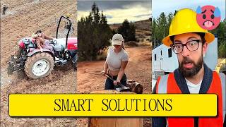 Smart Work | Engineering Excellence & Smart Ideas #productivity #adamrose #tricks #workers #f22