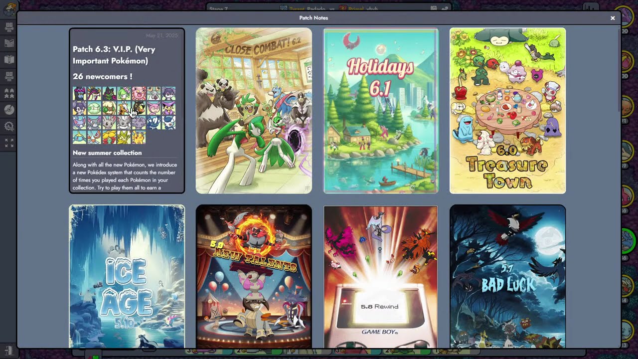 NEW Patch of Pokemon Auto Chess and some Pokemon MYstery Dungeon