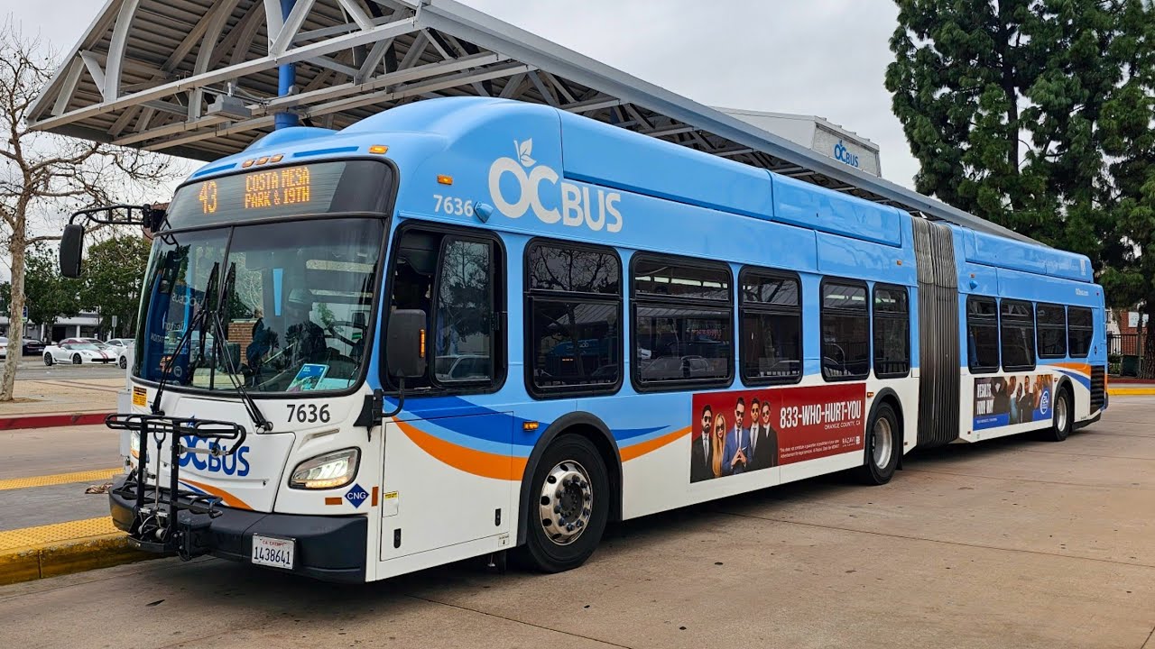 OCTA 2016 New Flyer XN60 #7636