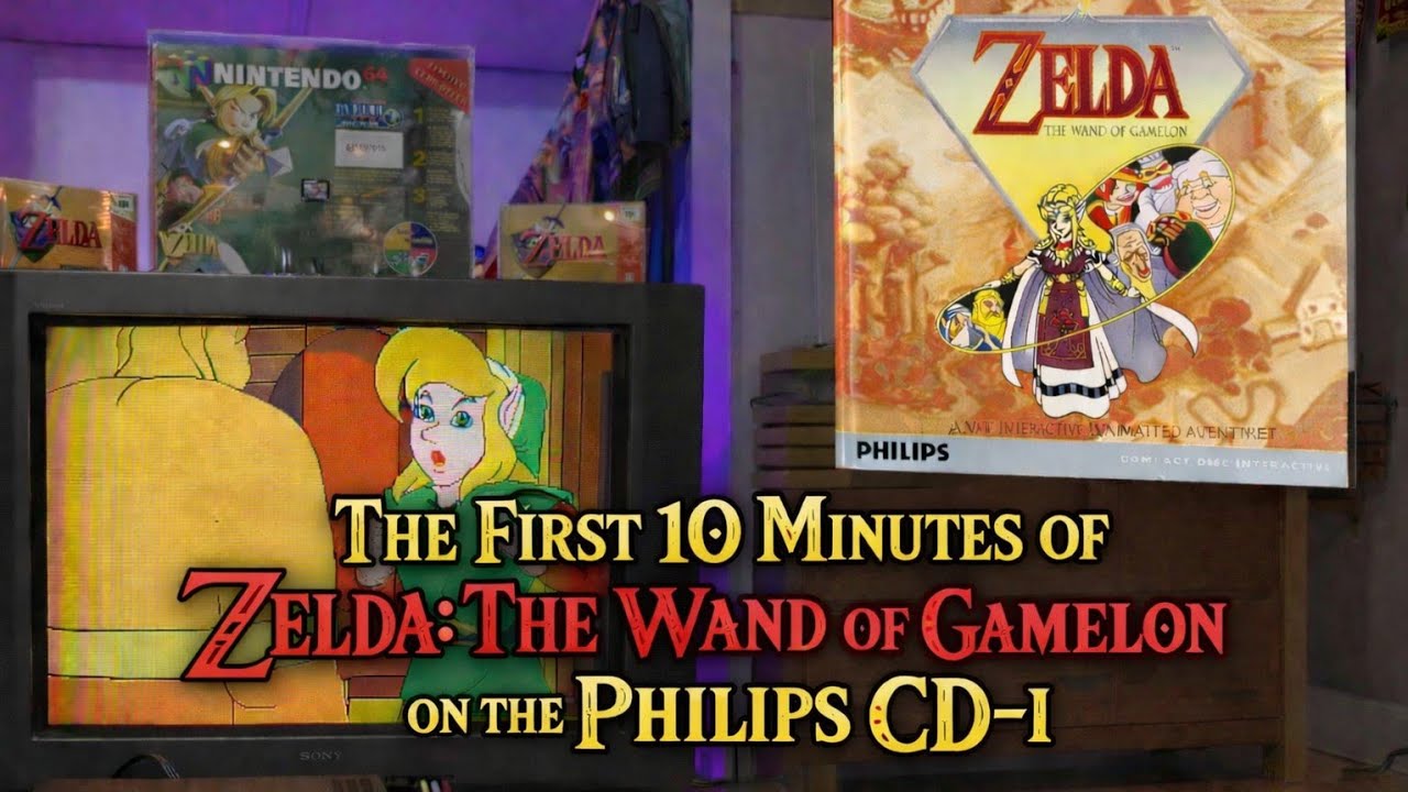 Zelda: The Wand of Gamelon | First 10 Minutes of Gameplay on a Philips CDI