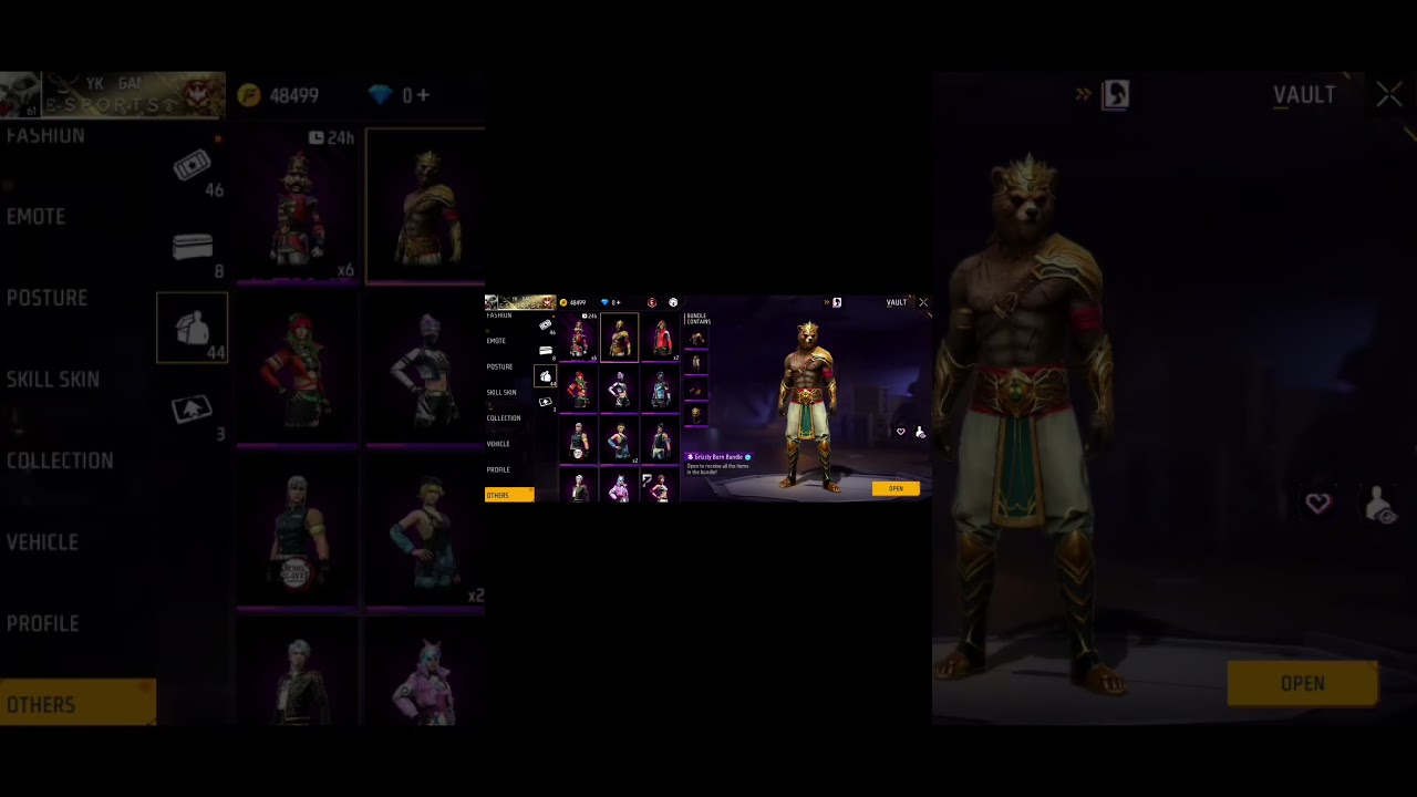 FREE FIRE 100+ CREATE 50+BUNDLES OPENING 