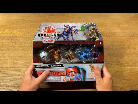 Бакуган Бакугир Драгоноид - Bakugan Armored Alliance Baku-Gear Pack Dragonoid Распаковка
