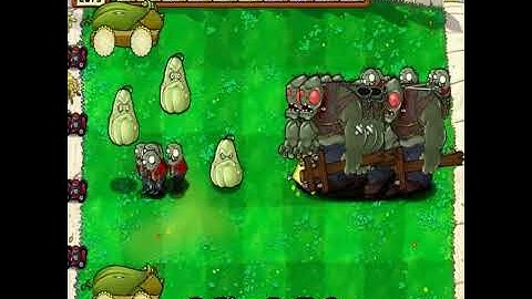 99 Squash X Cob cannon 🆅🆂. 999 Garganture Zombie #plantsvszombies #pvzhack