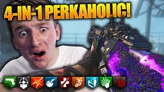 BO3 ZOMBIES 4-IN-1 PERKAHOLIC CHALLENGE ~ All Bo3 First Room Challenges With Perks!