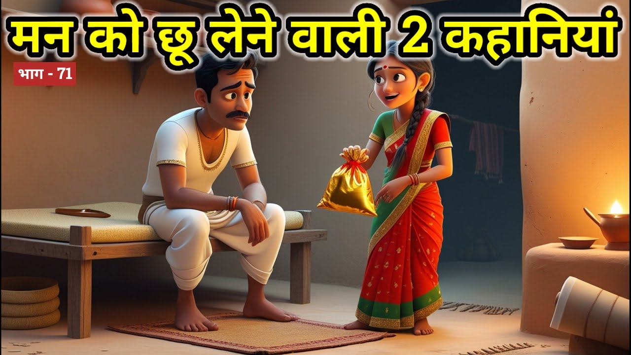 🛑71 मन को छू लेने वाली 2 कहानियां | Hindi story | kahaniyan | Rochak Kahaniyaan । Romanchak Kahani
