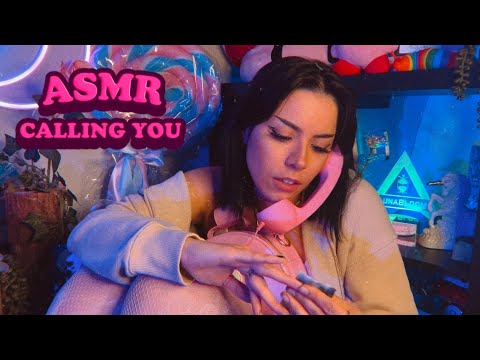 ASMR Phone Call 💖 Calling you to chat about your day ☎️💤 (telephone filter)