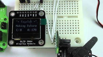 fayalab-OLED module and Servo