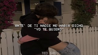 Rusherking, Maria Becerra - ANTES DE TI (Letra/Lyrics) | No conocí la otra mitad de mi antes de ti