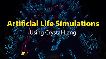 Building Artificial Life Simulations to learn Crystal-Lang on a Steam Deck