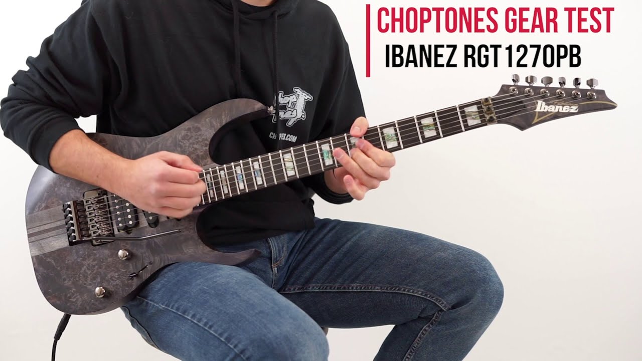 Ibanez RGT1270PB-DTF | Demo and Playthrough (2022 New Model) - YouTube
