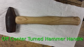 GPW 102 - Off-Center Turned Hammer Handle (Detailed How-To)