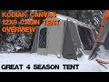 Kodiak Canvas 12x9 Cabin Tent Overview - Awesome 4 Season Tent