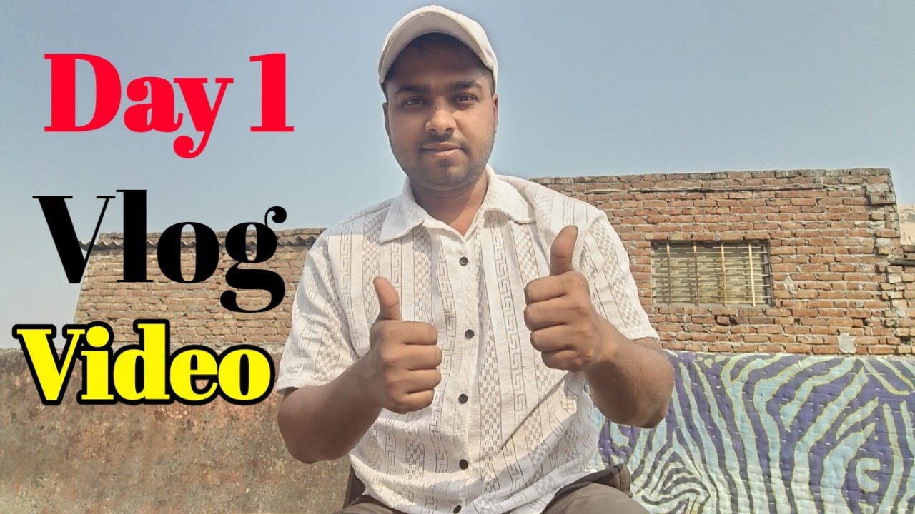 My First Vlog Day 1 Started | YouTube Struggle | Daily Life Style Vlog ...