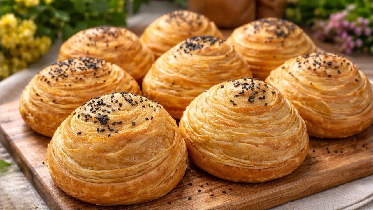 Вот как готовится настоящий слоёный гогаль! Все хотят узнать рецепт этого гогаля! Приготовление г...