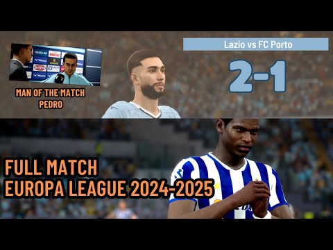 agam168 x berlian188 - Lazio vs FC Porto : Menang Dramatis Europa League 2024/2025 Full Match eFootball 2025