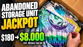 I Bought a $180 Abandoned Storage Unit… Grateful Dead Jackpot!